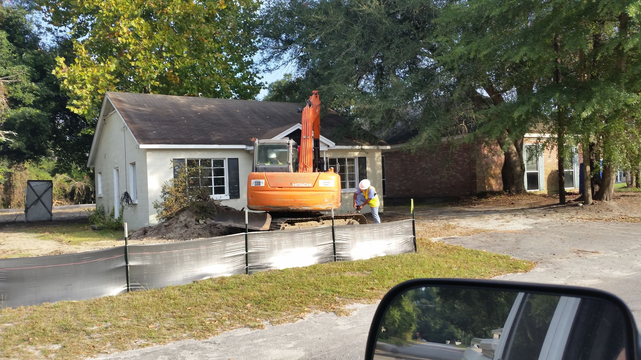 Demolition of the annex building